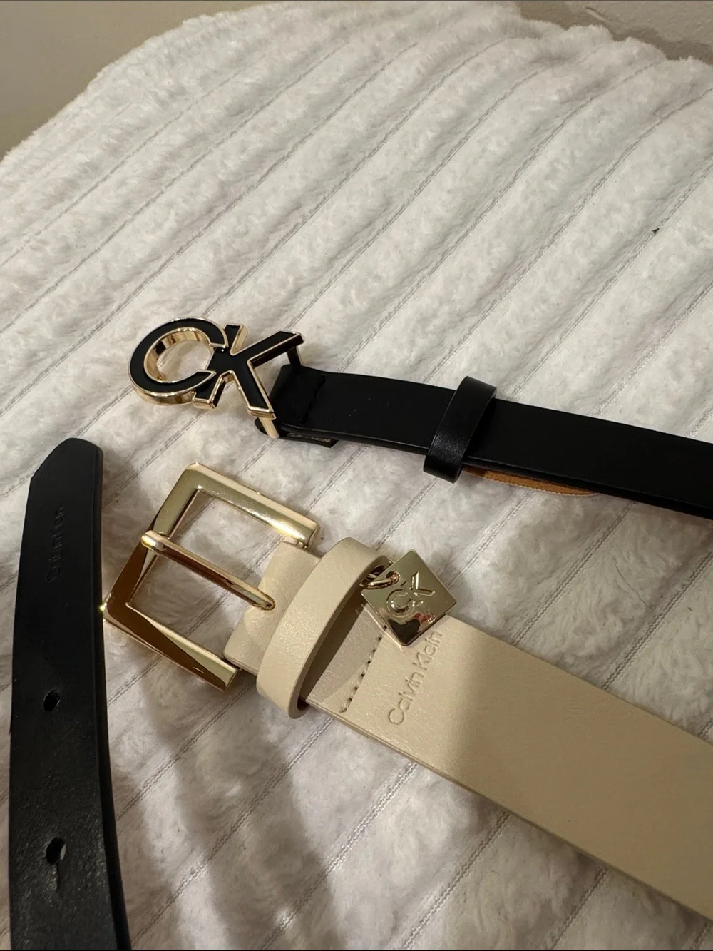 🤍Set of Two Calvin Klein Belts for Women